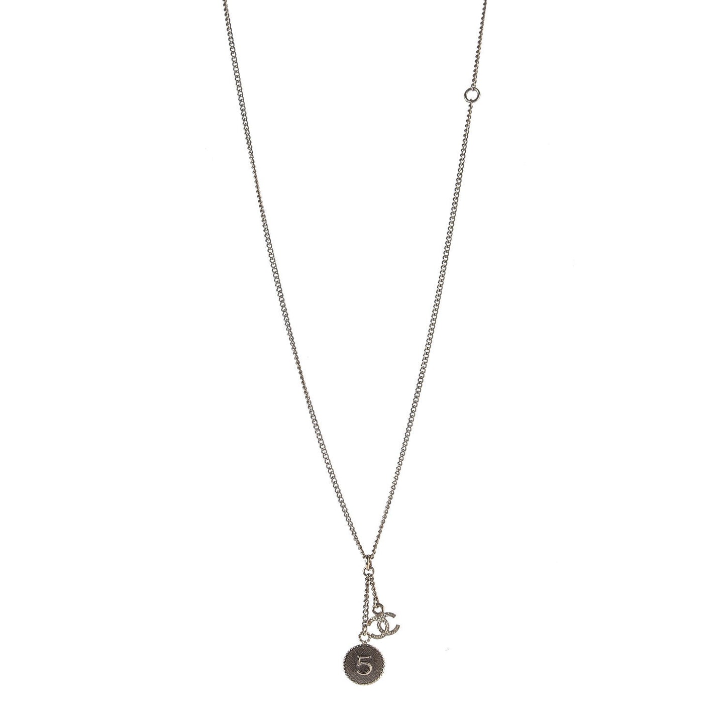 No 5 CC Necklace Gold
