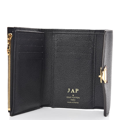 Louis Vuitton Monogram Pallas Compact Wallet NM Black 5 of 9