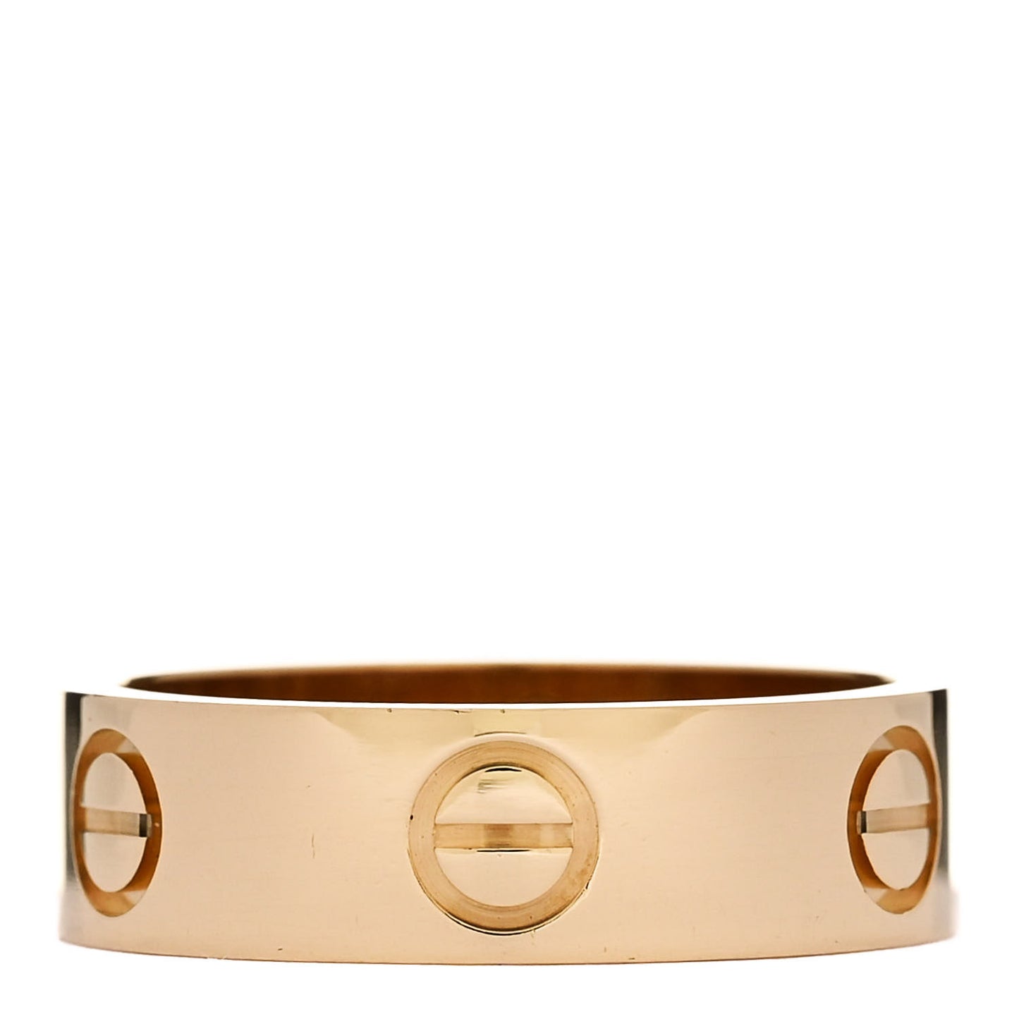 18K Yellow Gold 5.5mm LOVE Ring 53 6.5