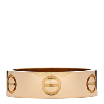 Cartier 18K Yellow Gold 5.5mm LOVE Ring 53 6.5 1 of 4