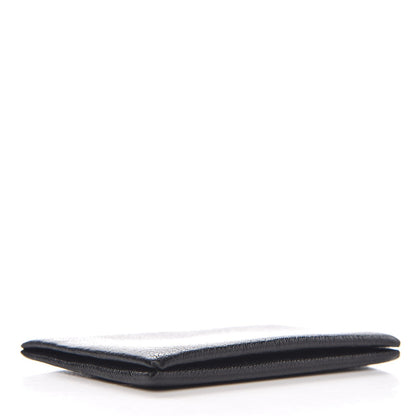 Hermes Chevre Mysore Calvi Card Case Black 4 of 6