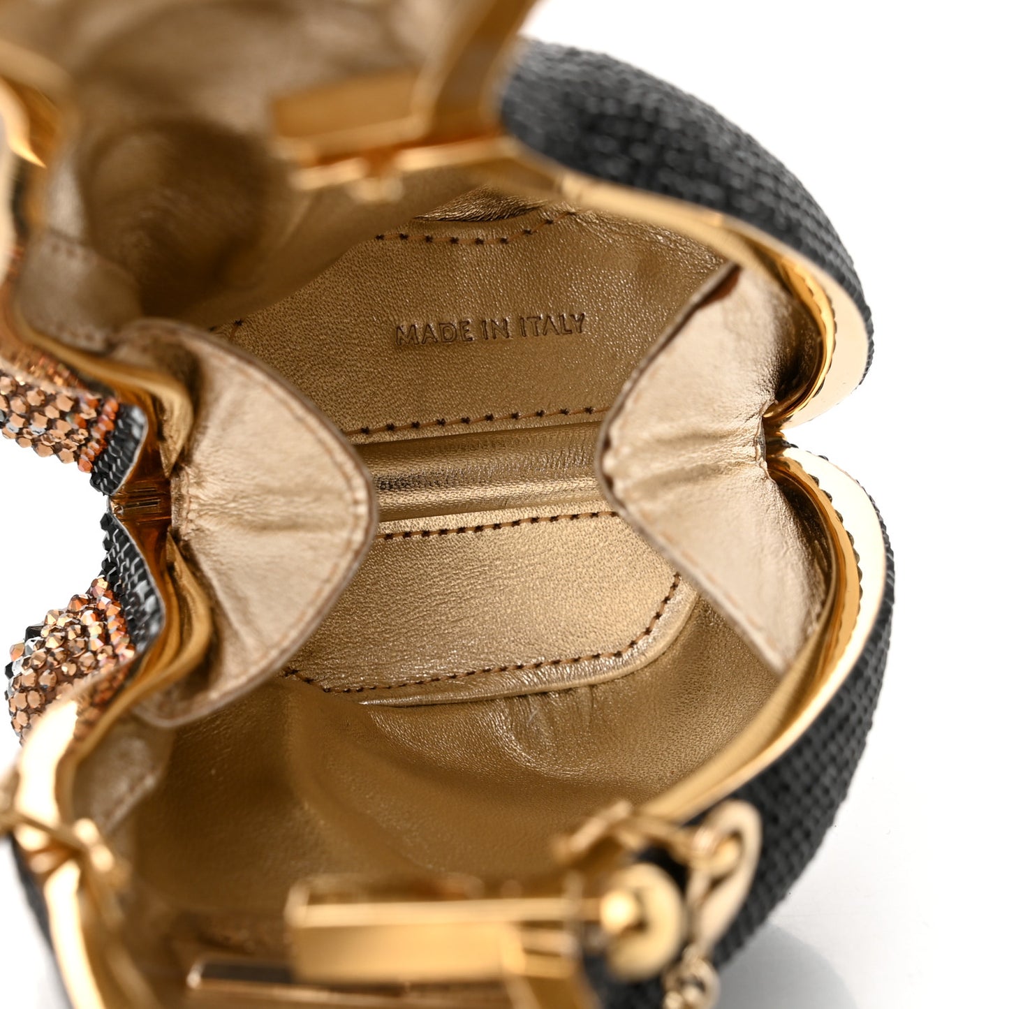 Crystal Kendall's Doberman Minaudiere Clutch