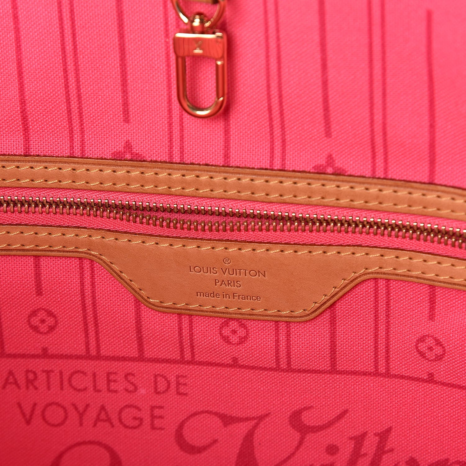 Louis Vuitton Monogram Roses Neverfull MM 6 of 10