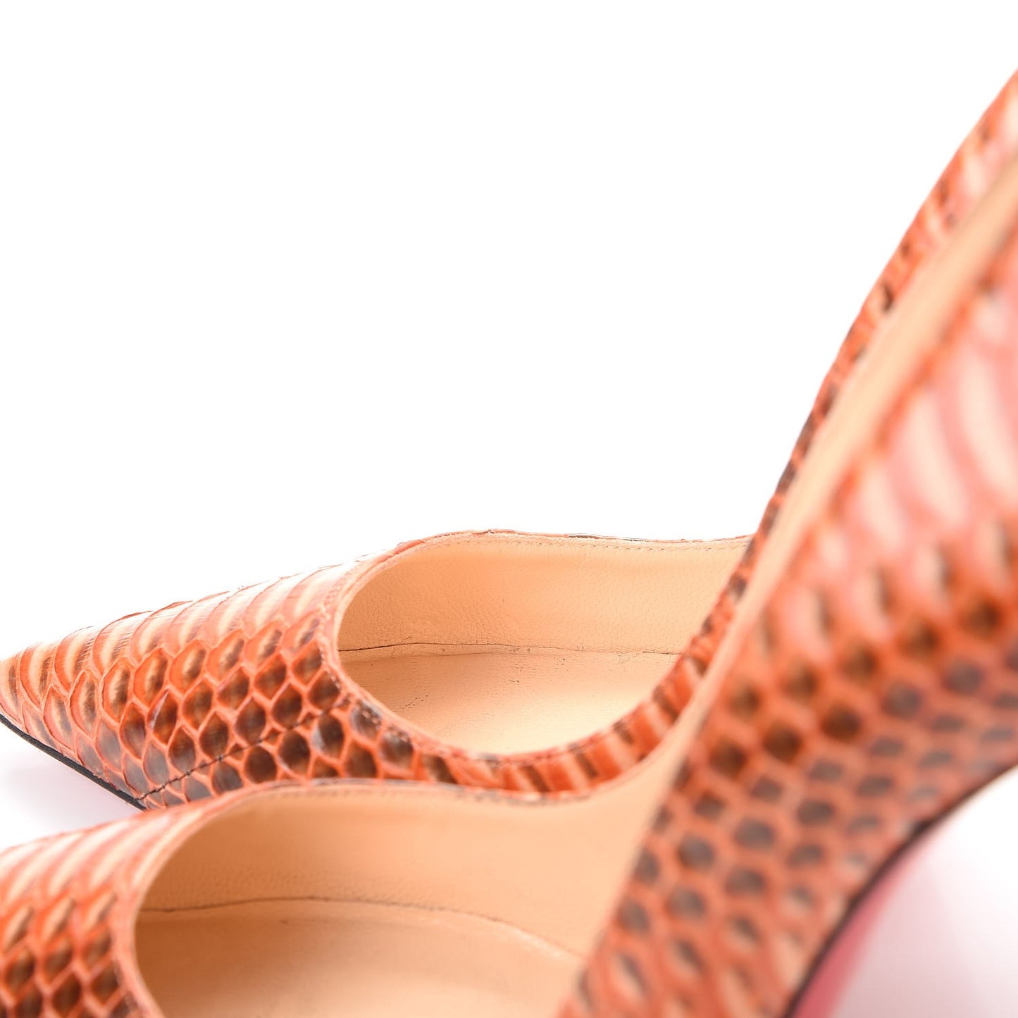 Python So Kate 120 Pumps 39.5 Orange