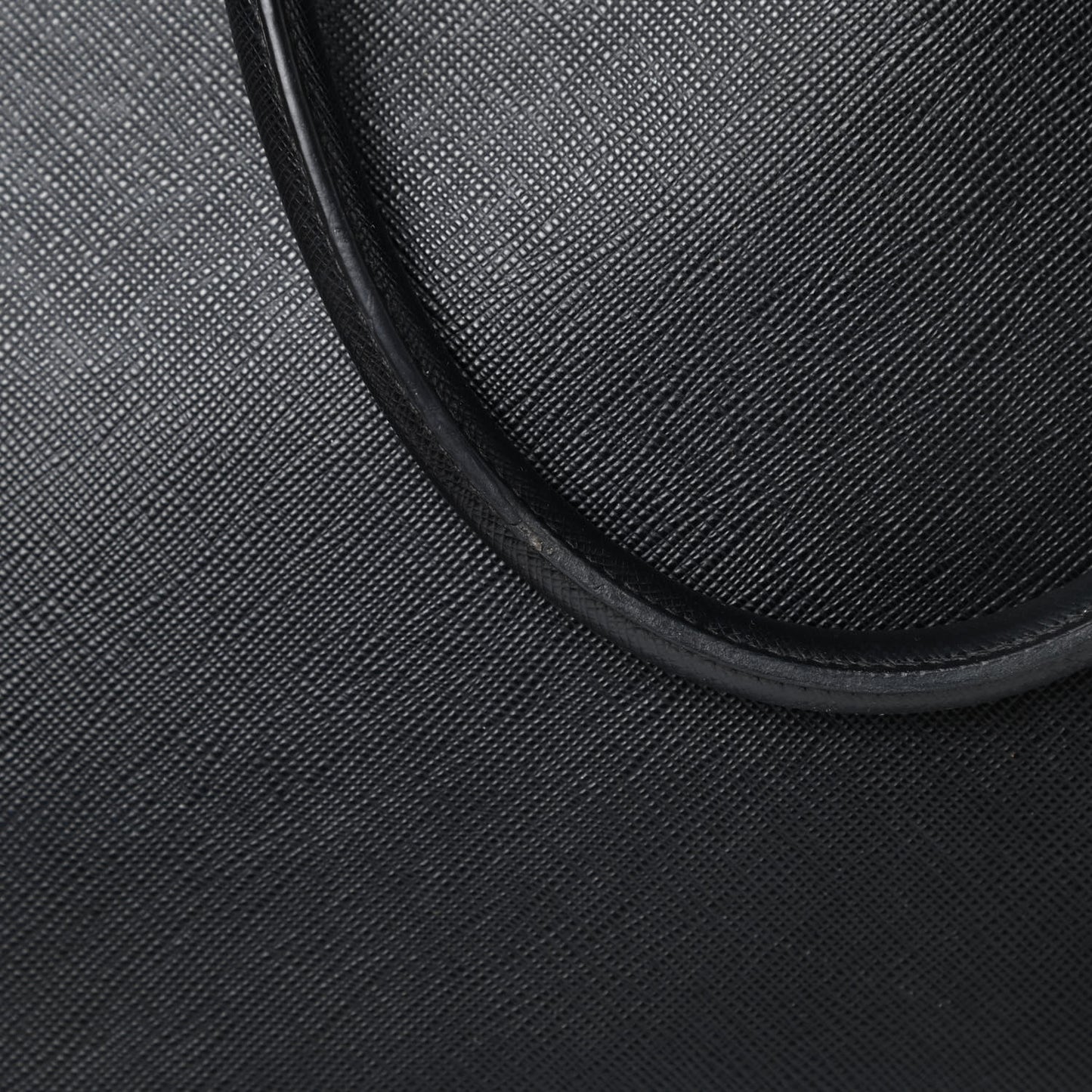Saffiano Large Galleria Double Zip Tote Black