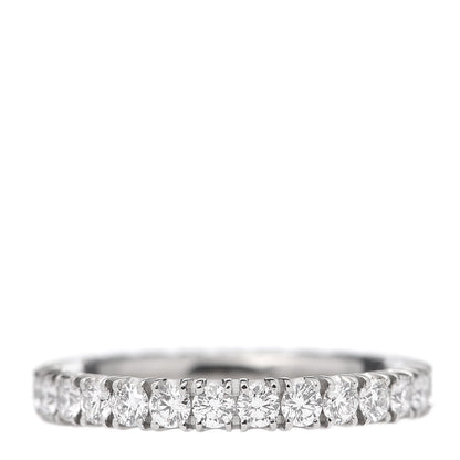 Cartier Platinum Diamond .98ct Eternity Ring 49 4.75 3 of 8