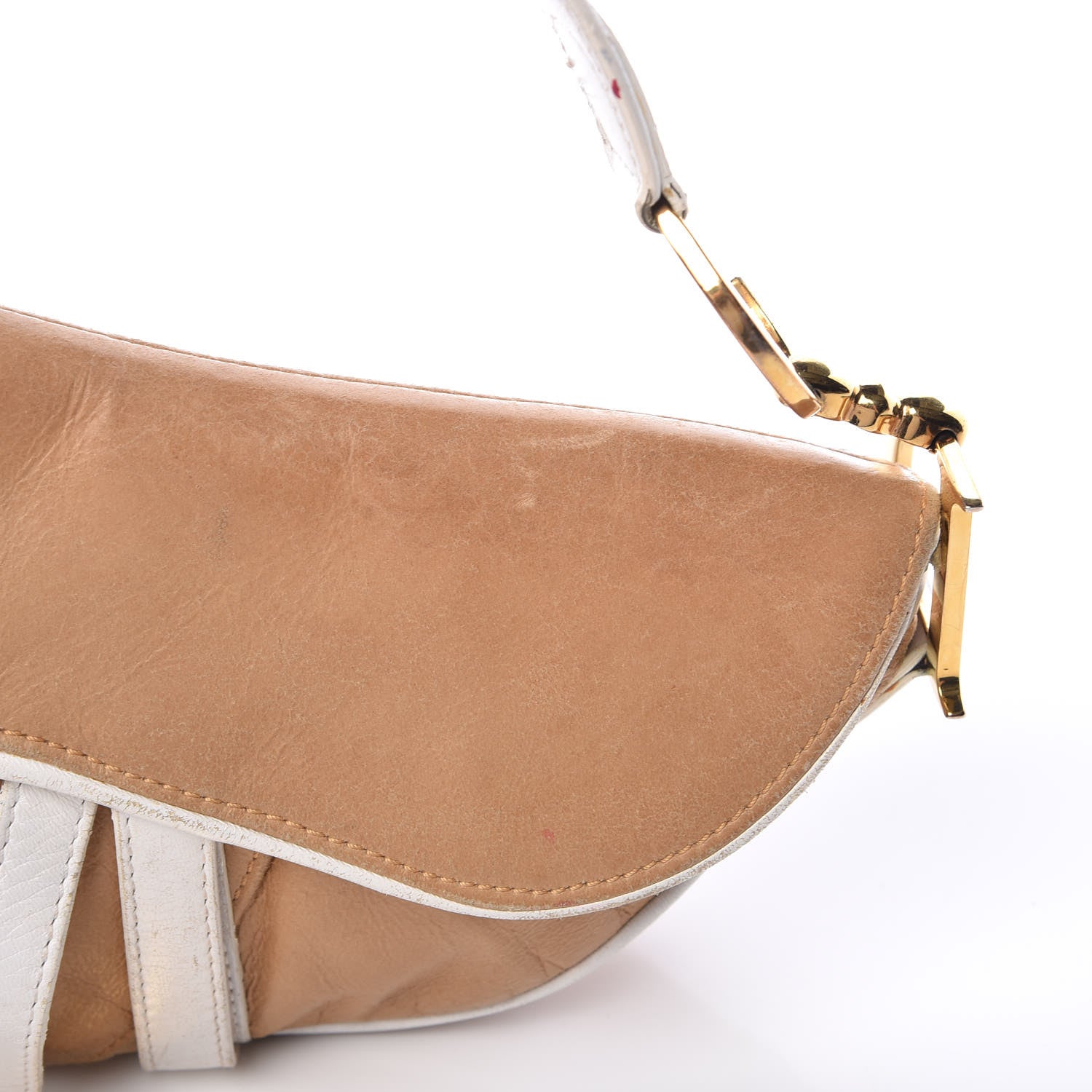 Christian Dior Calfskin Saddle Bag Brown 19 of 52
