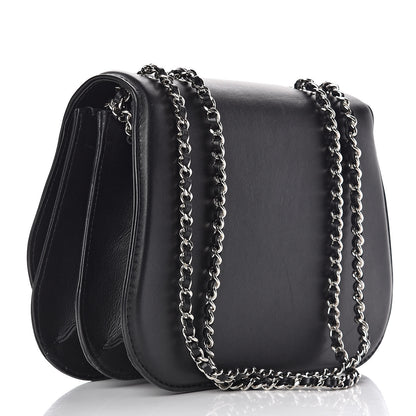 Chanel Calfskin Medium Braided Chic Flap Black 3 of 11