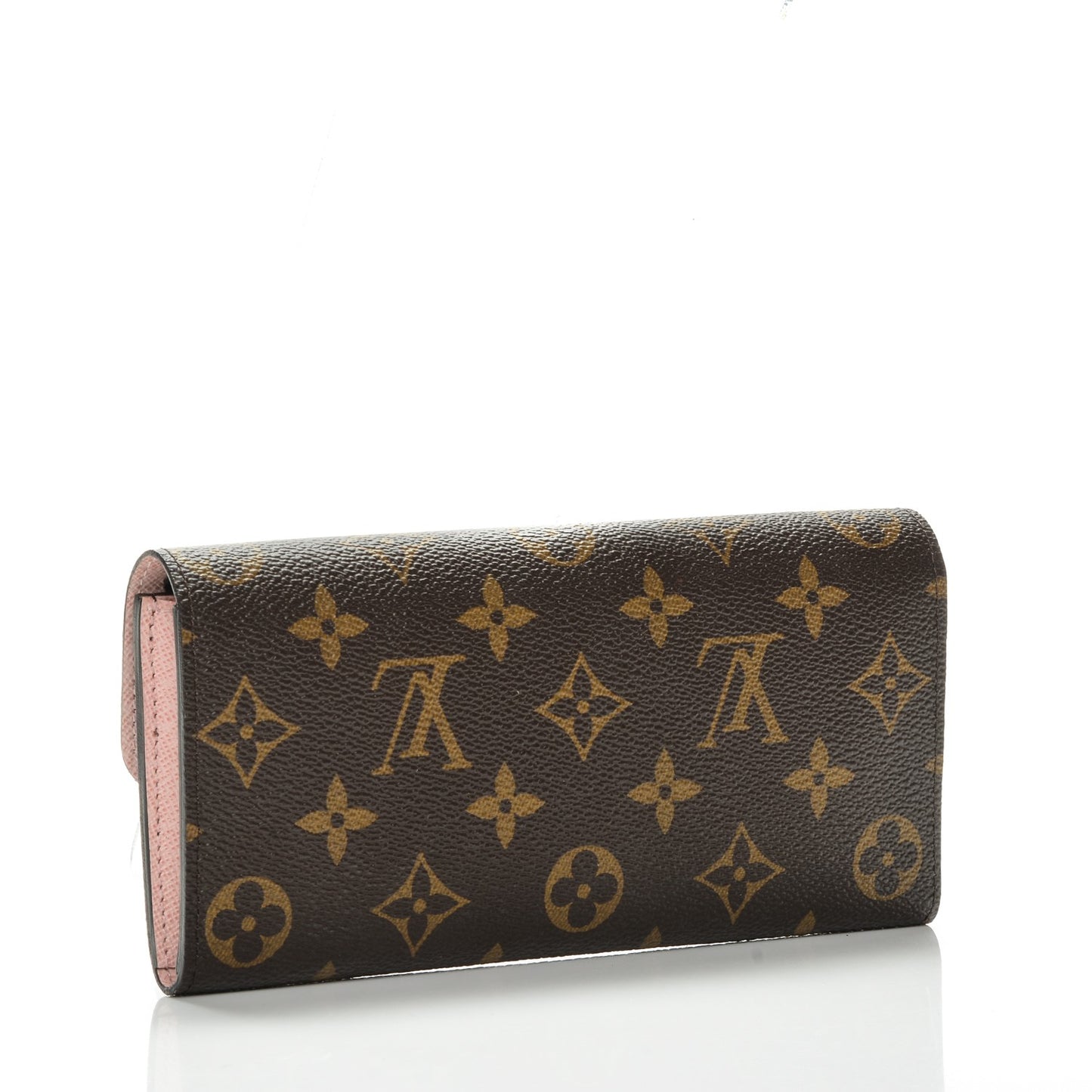Monogram Emilie Wallet Rose Ballerine