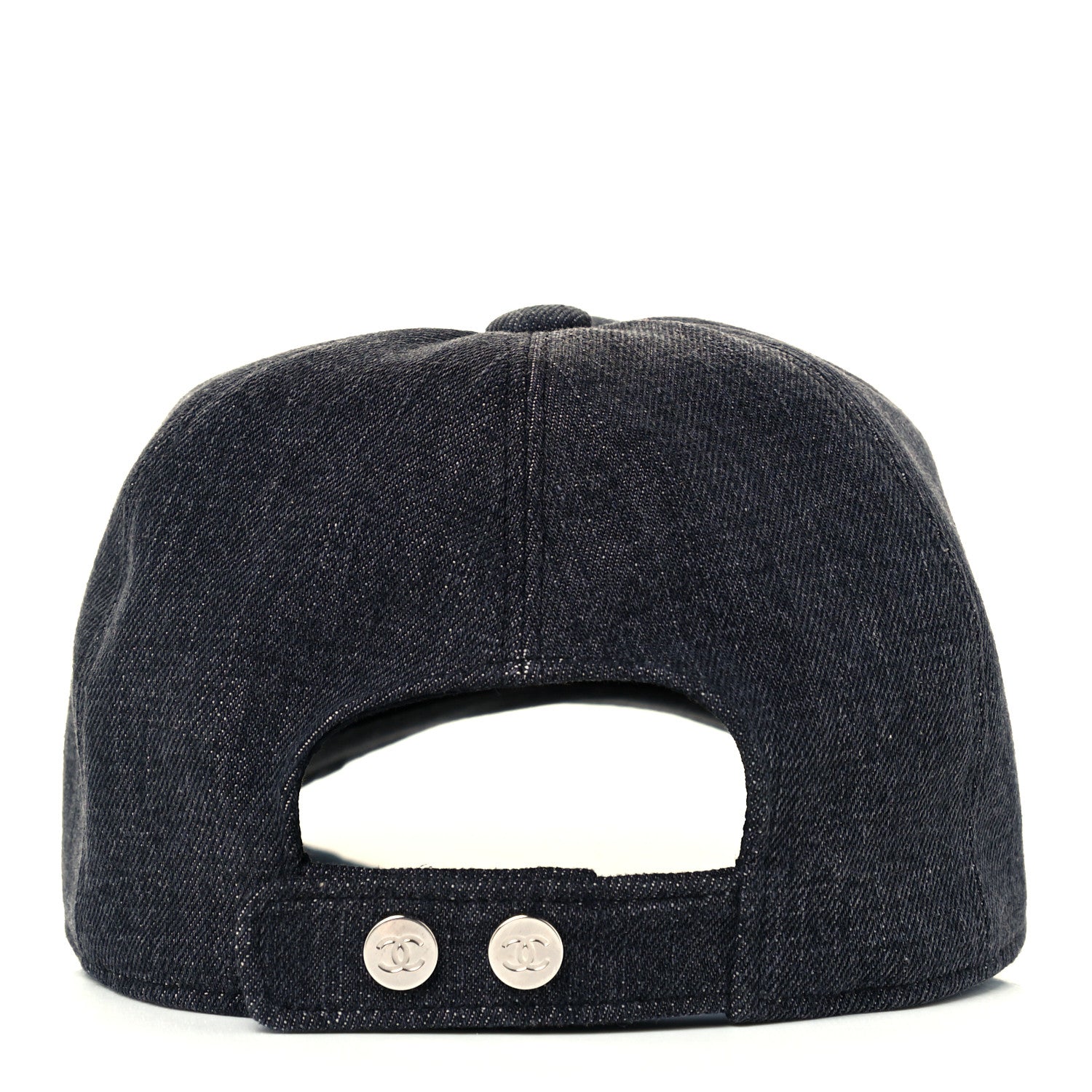 Chanel Cotton Sequin CC Cap Hat Black 4 of 8