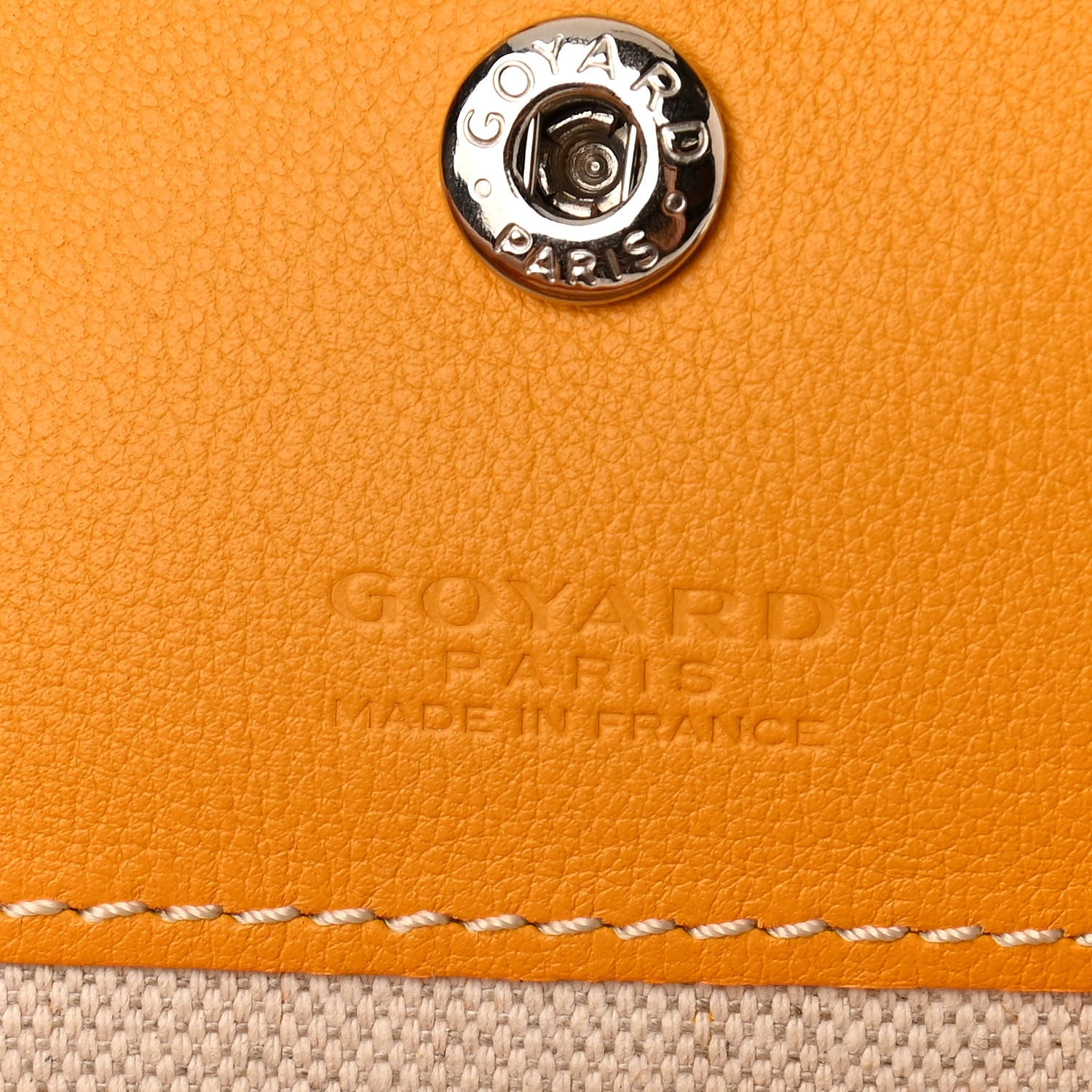 Goyard Goyardine Saint Louis GM Yellow 6 of 9