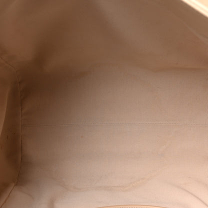 Chanel Caviar Stitched Pocket CC Large Tote Light Beige 5 of 11