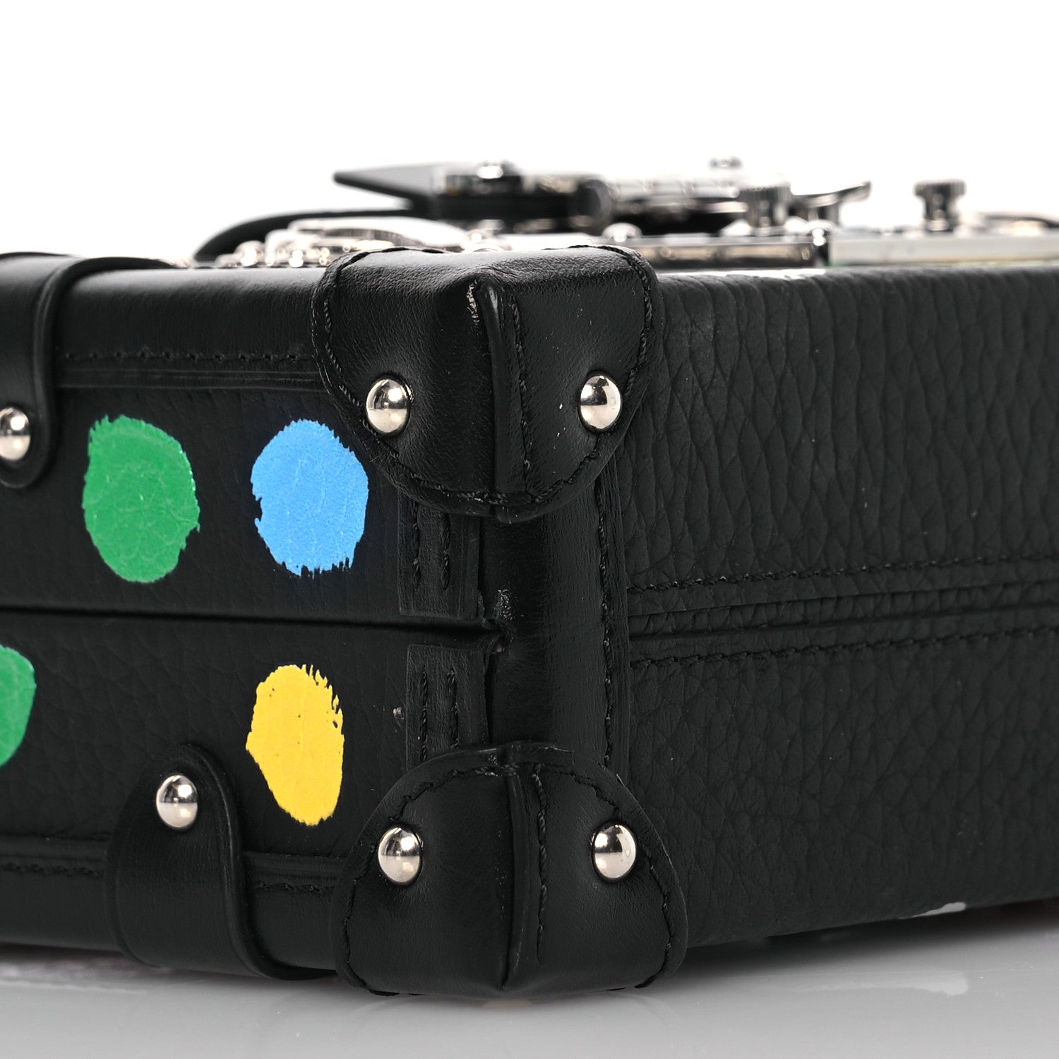Louis Vuitton LV X YK Taurillon Petite Malle Black 9 of 13