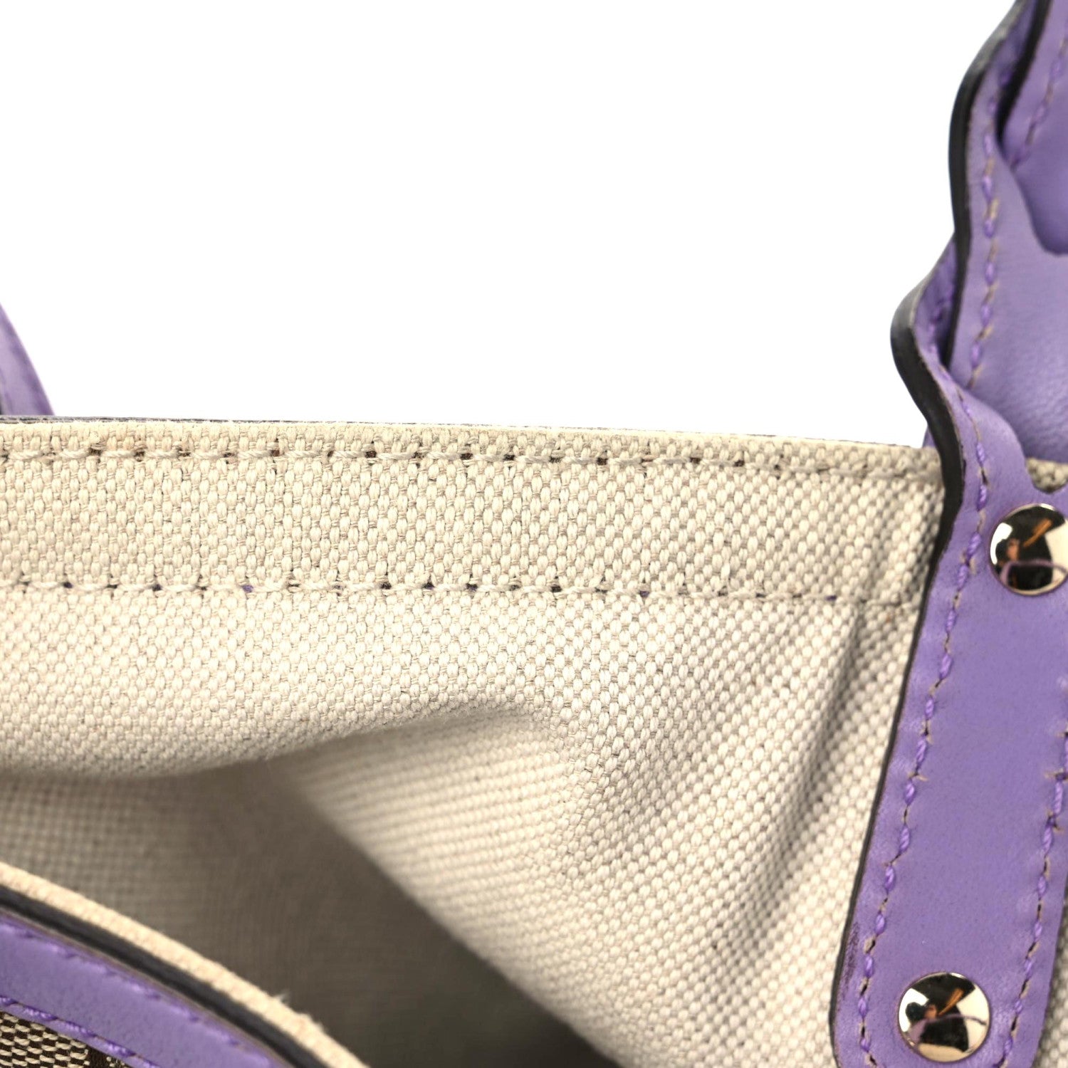 Gucci Monogram Medium Craft Tote Lilac 13 of 13