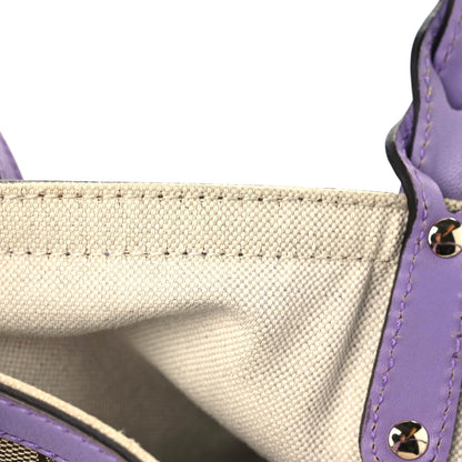 Gucci Monogram Medium Craft Tote Lilac 13 of 13