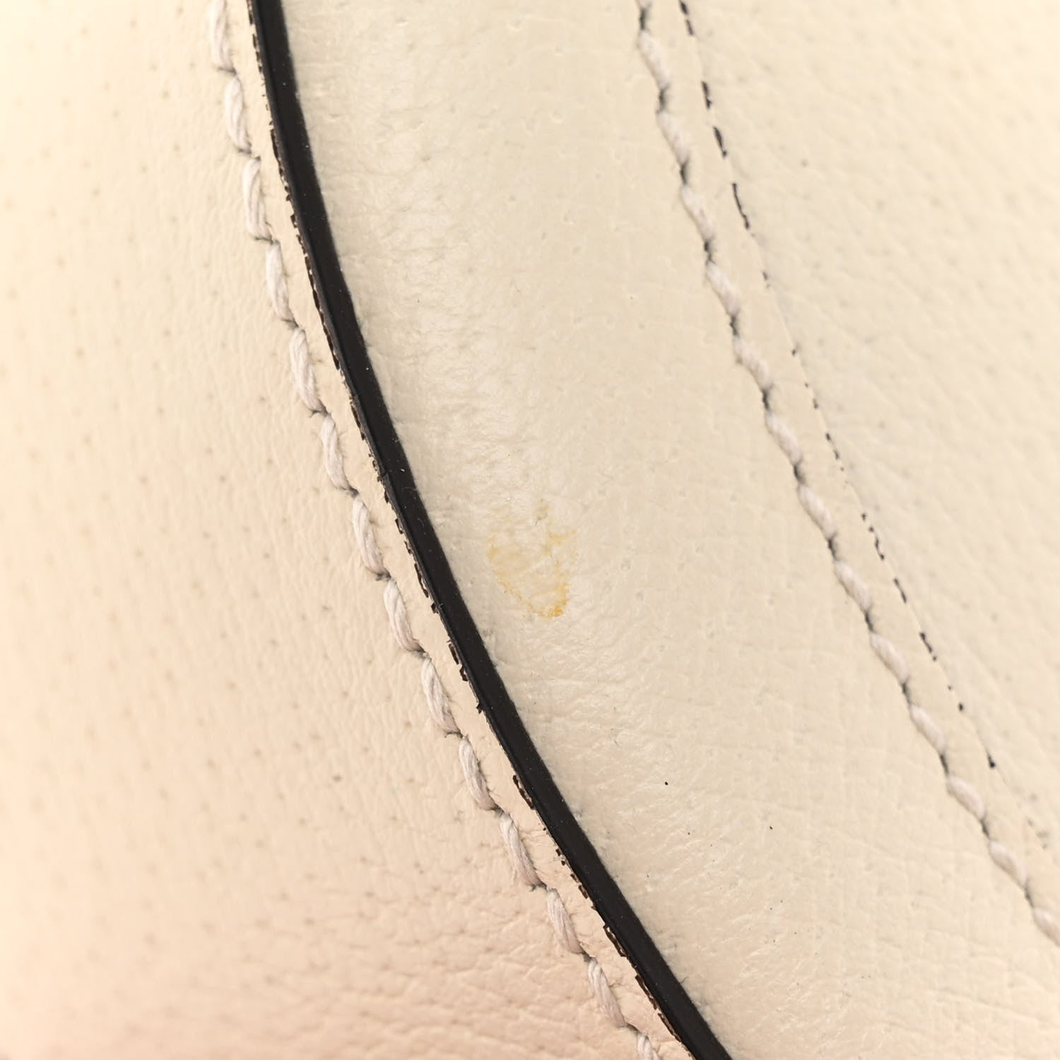Gucci Textured Calfskin Web Mini Ophidia Round Shoulder Bag Mystic White 10 of 10