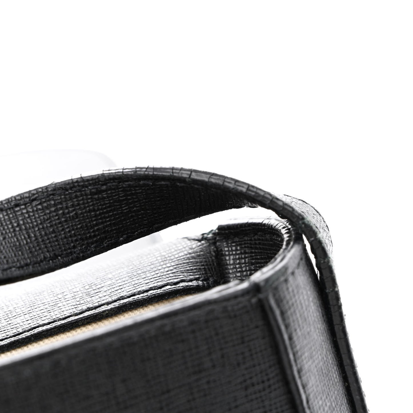 Calfskin Flap Crossbody Bag Black