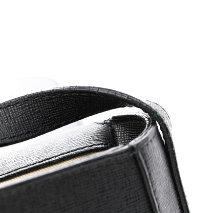 Mansur Gavriel Calfskin Flap Crossbody Bag Black 14 of 19