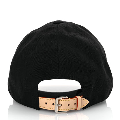 Louis Vuitton Monogram Essential Cap 58 Black 6 of 8