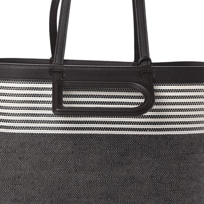 Delvaux Canvas D to D Tote MM Brown 7 of 9