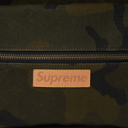 Louis Vuitton X SUPREME Canvas Camouflage Apollo Backpack 8 of 14
