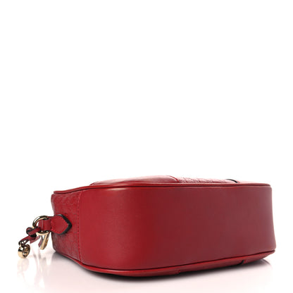 Gucci Microguccissima Mini Bree Messenger Bag Red 4 of 9