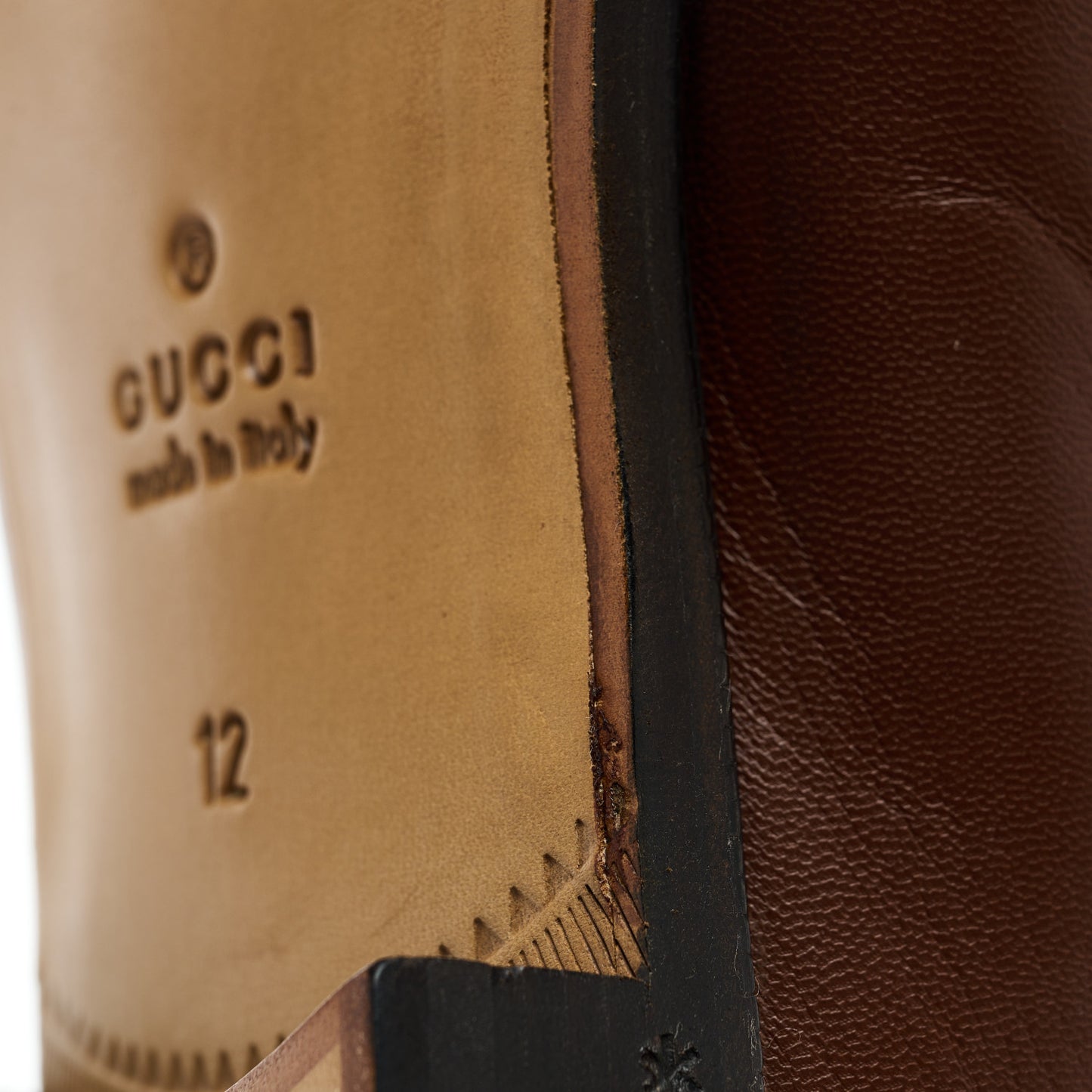 Mandala Goatskin Mens Horsebit Loafers 12 Brown Sugar