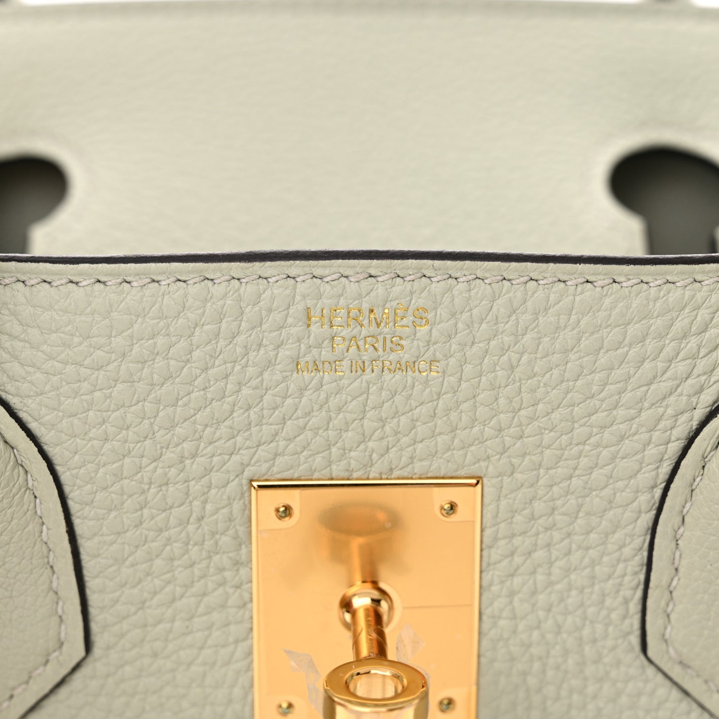 Togo Birkin 30 Gris Neve