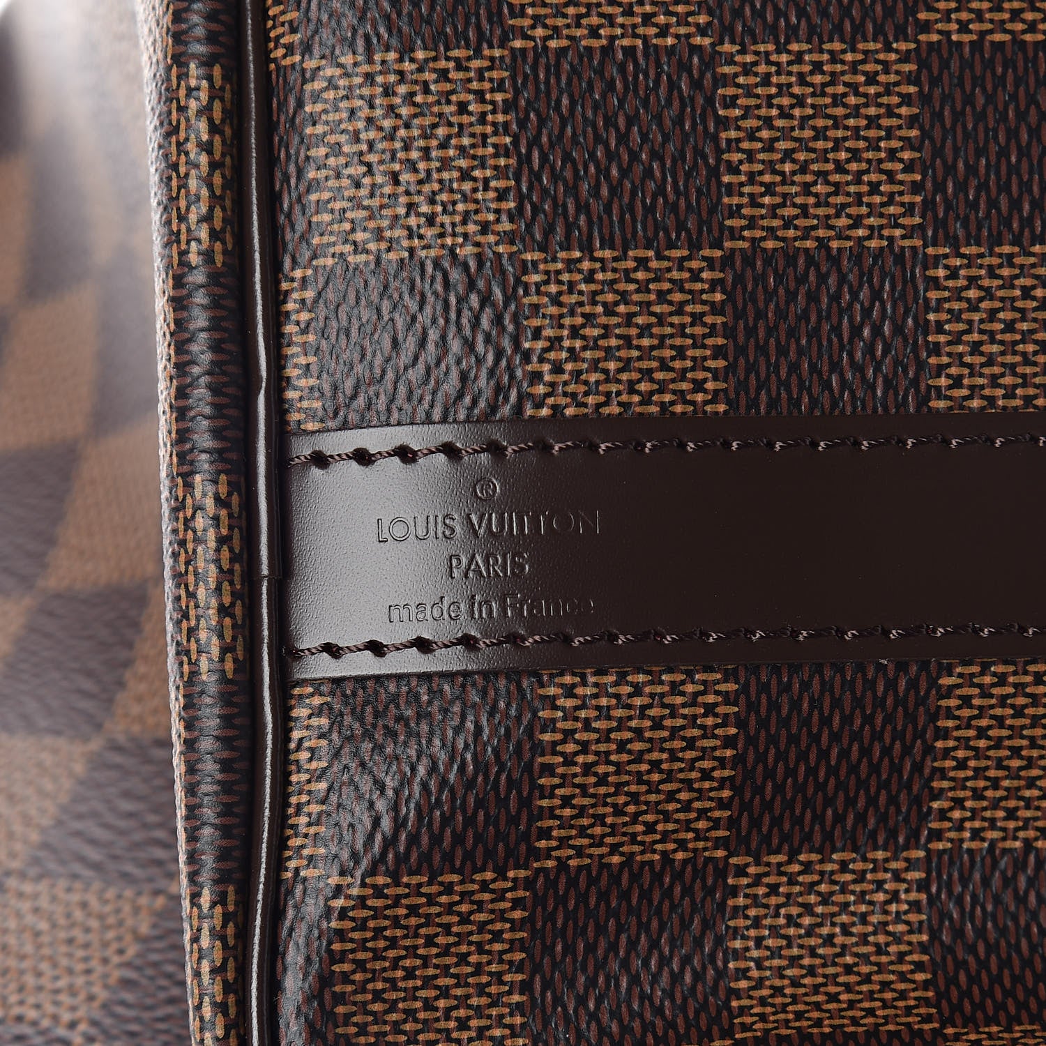 Louis Vuitton Damier Ebene Speedy Bandouliere 25 10 of 10