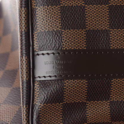 Louis Vuitton Damier Ebene Speedy Bandouliere 25 10 of 10