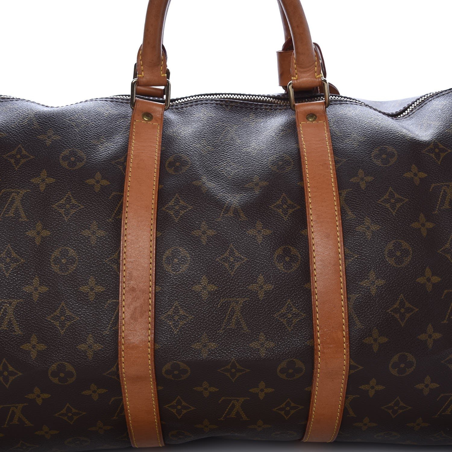 Louis Vuitton Monogram Keepall Bandouliere 55 10 of 13