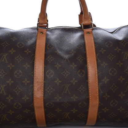 Louis Vuitton Monogram Keepall Bandouliere 55 10 of 13