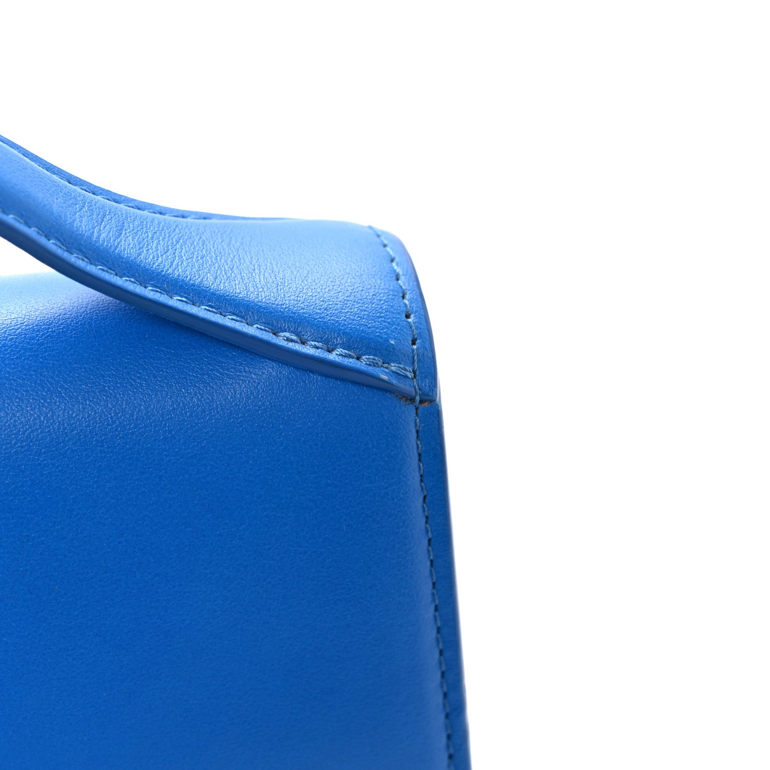 Jacquemus Smooth Calfskin Le Grand Bambino Blue 1902737 – FASHIONPHILE