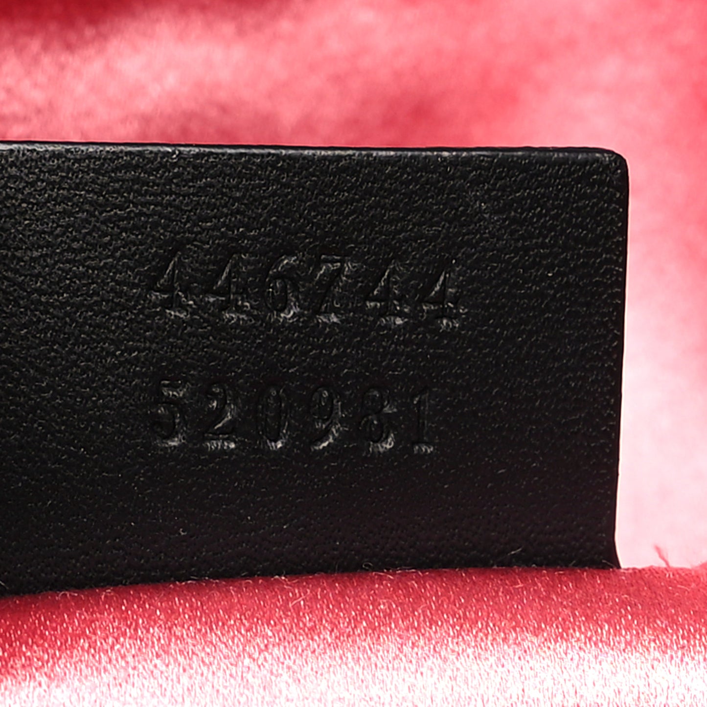 Velvet Matelasse Mini GG Marmont Shoulder Bag Black