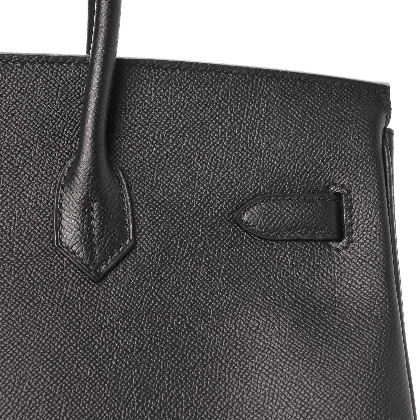 Epsom Birkin 35 Black