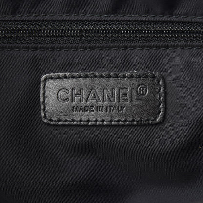 Chanel Nylon Travel Bowler Black 6 of 11
