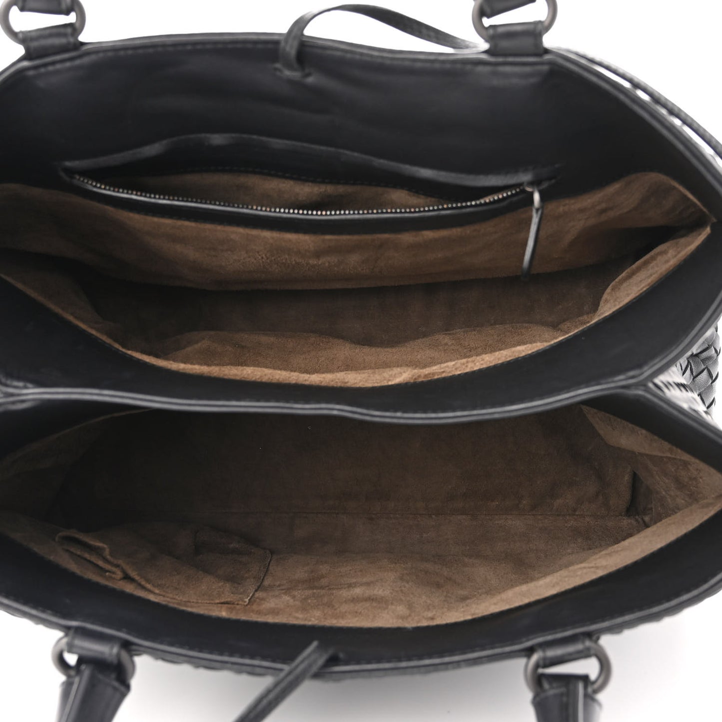 Nappa Intrecciato Tote Black