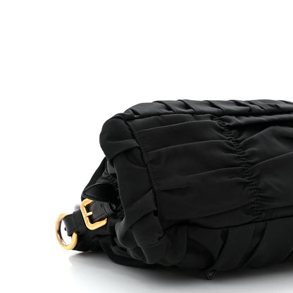 Prada Tessuto Nylon Gaufre Shopping Satchel Black 10 of 14