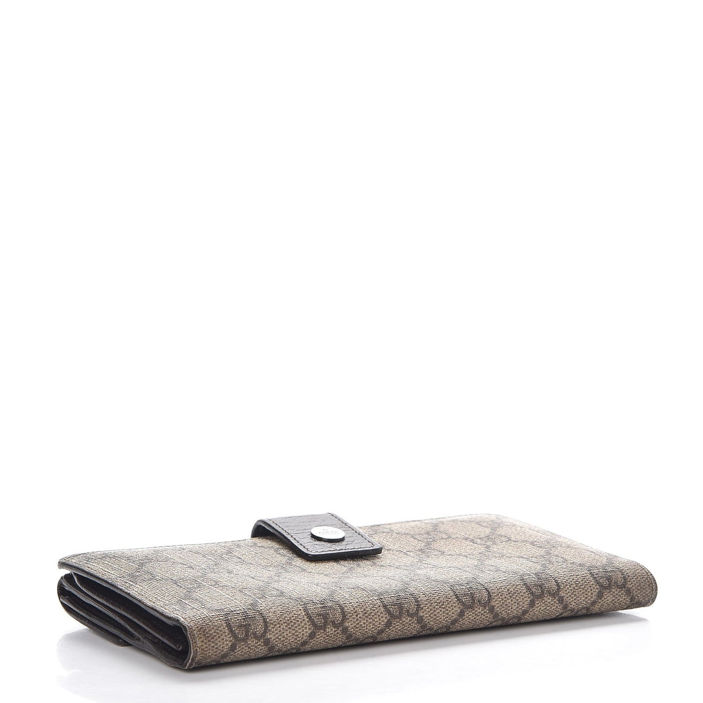 GG Plus Monogram Ladies GG Continental Wallet Beige Ebony Cocoa