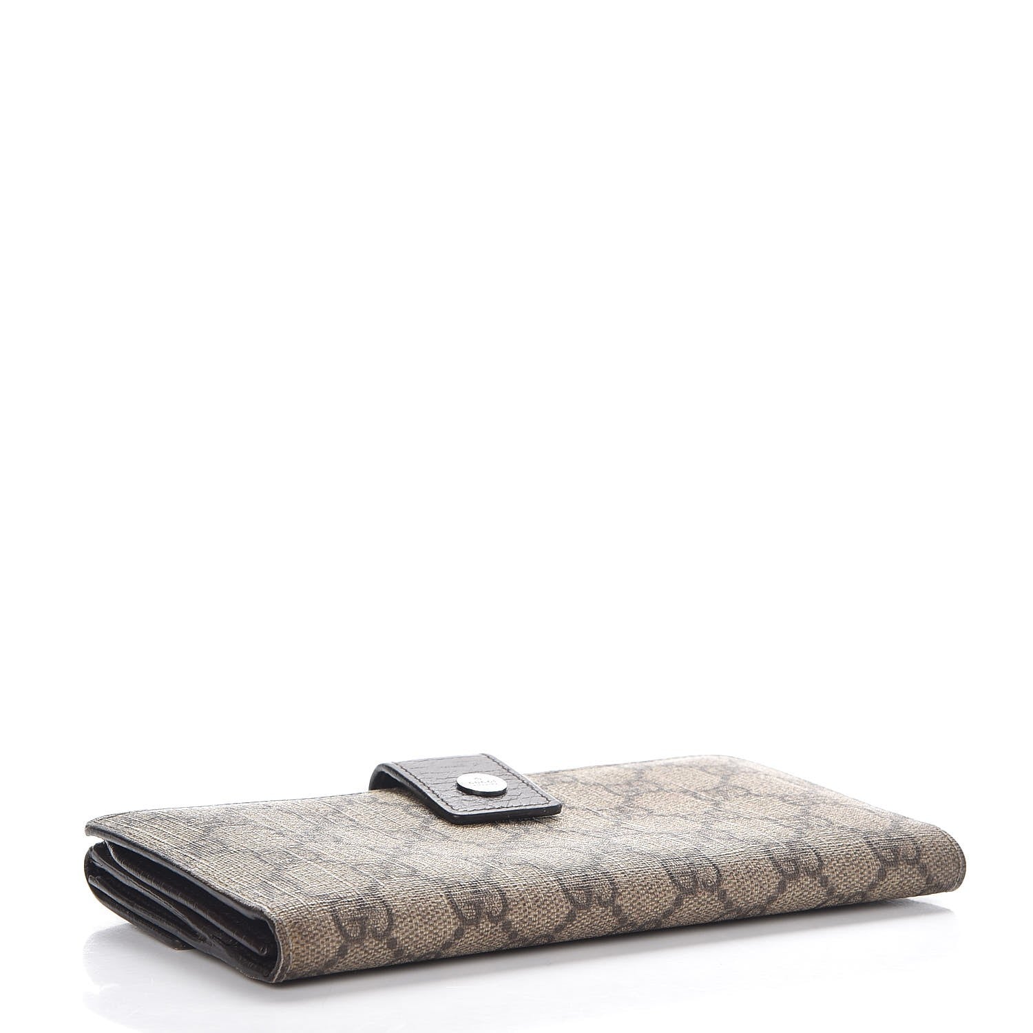 Gucci GG Plus Monogram Ladies GG Continental Wallet Beige Ebony Cocoa 4 of 7