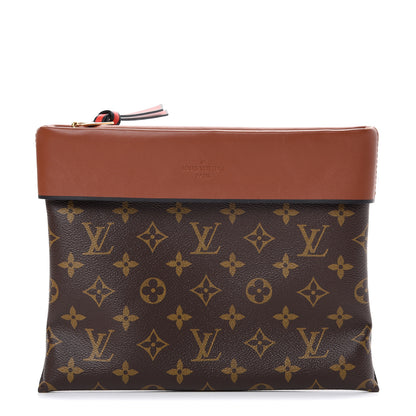 Louis Vuitton Monogram Tuileries Pochette Caramel 1 of 7