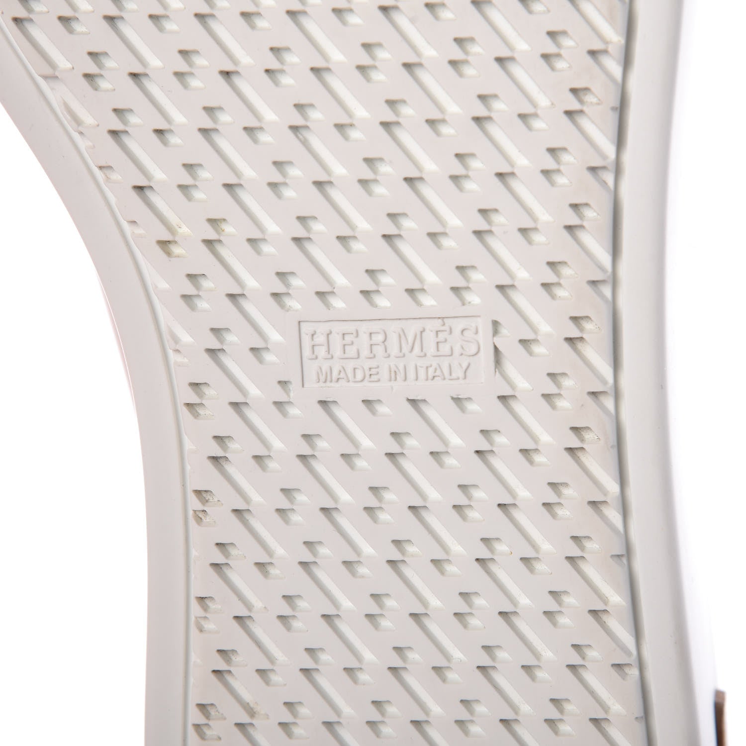 Hermes Calfskin Polo Sneakers 40 White 7 of 10
