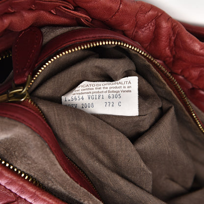 Bottega Veneta Nappa Intrecciato Pleated Large Veneta Hobo Eclipse 7 of 11