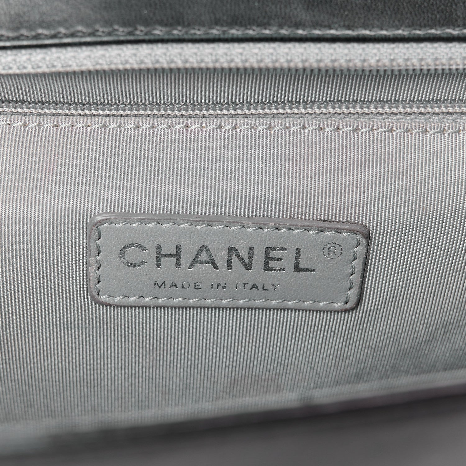 Chanel Lambskin Quilted Large Boy Flap Black 6 of 10