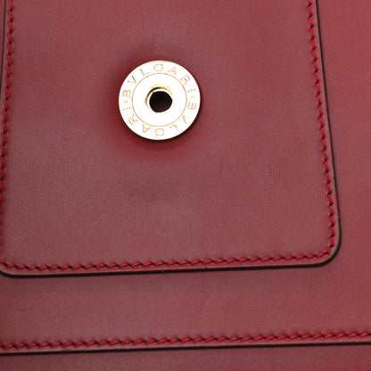 Bulgari Calfskin Serpenti Forever Crossbody Bag Ruby Red 10 of 13