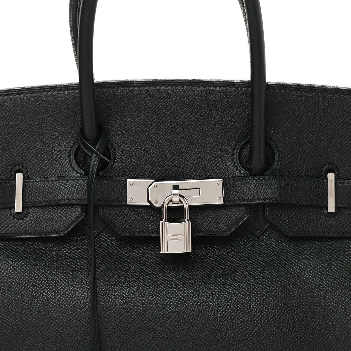 Epsom Birkin 35 Black