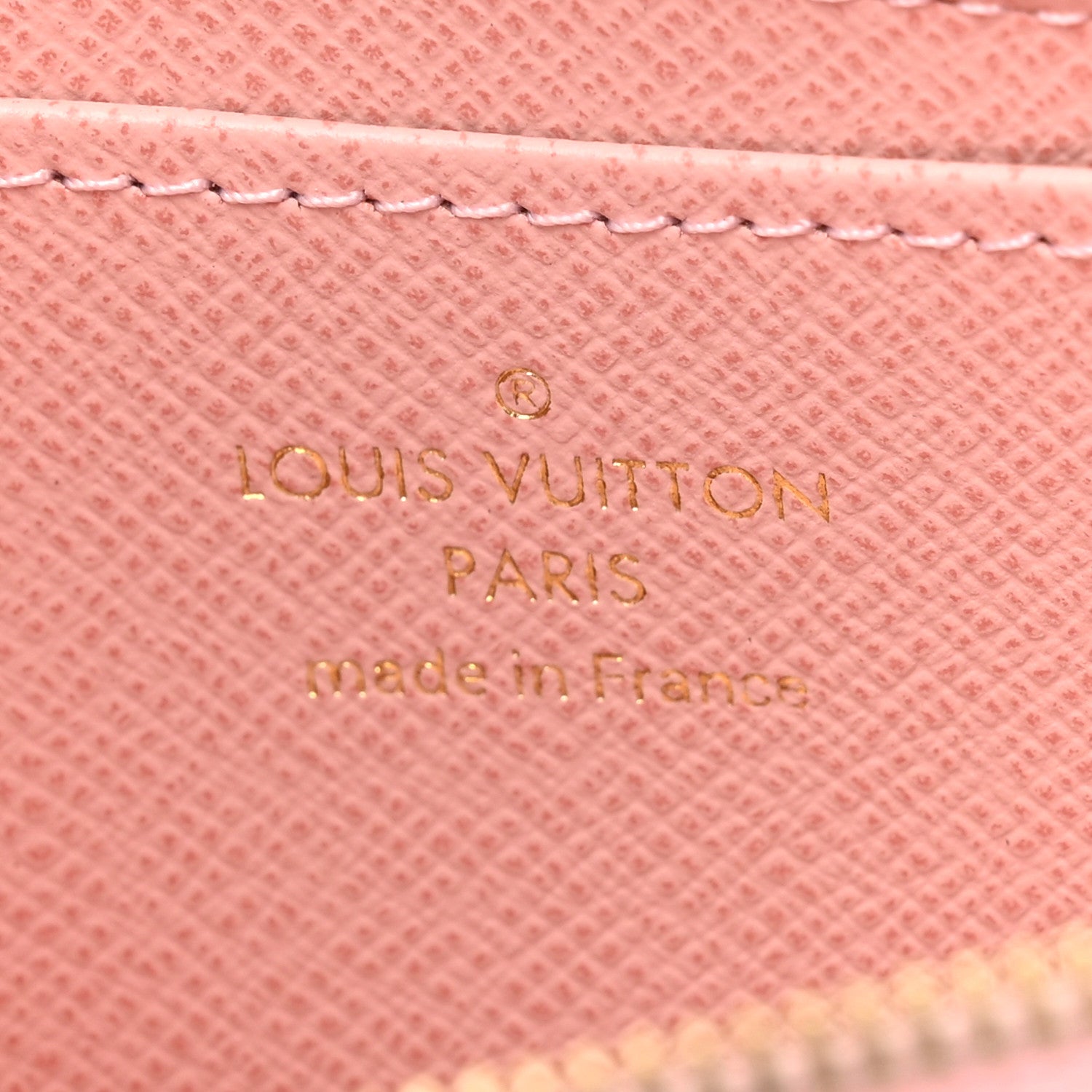 Louis Vuitton Damier Azur Zippy Coin Purse Rose Ballerine 7 of 8