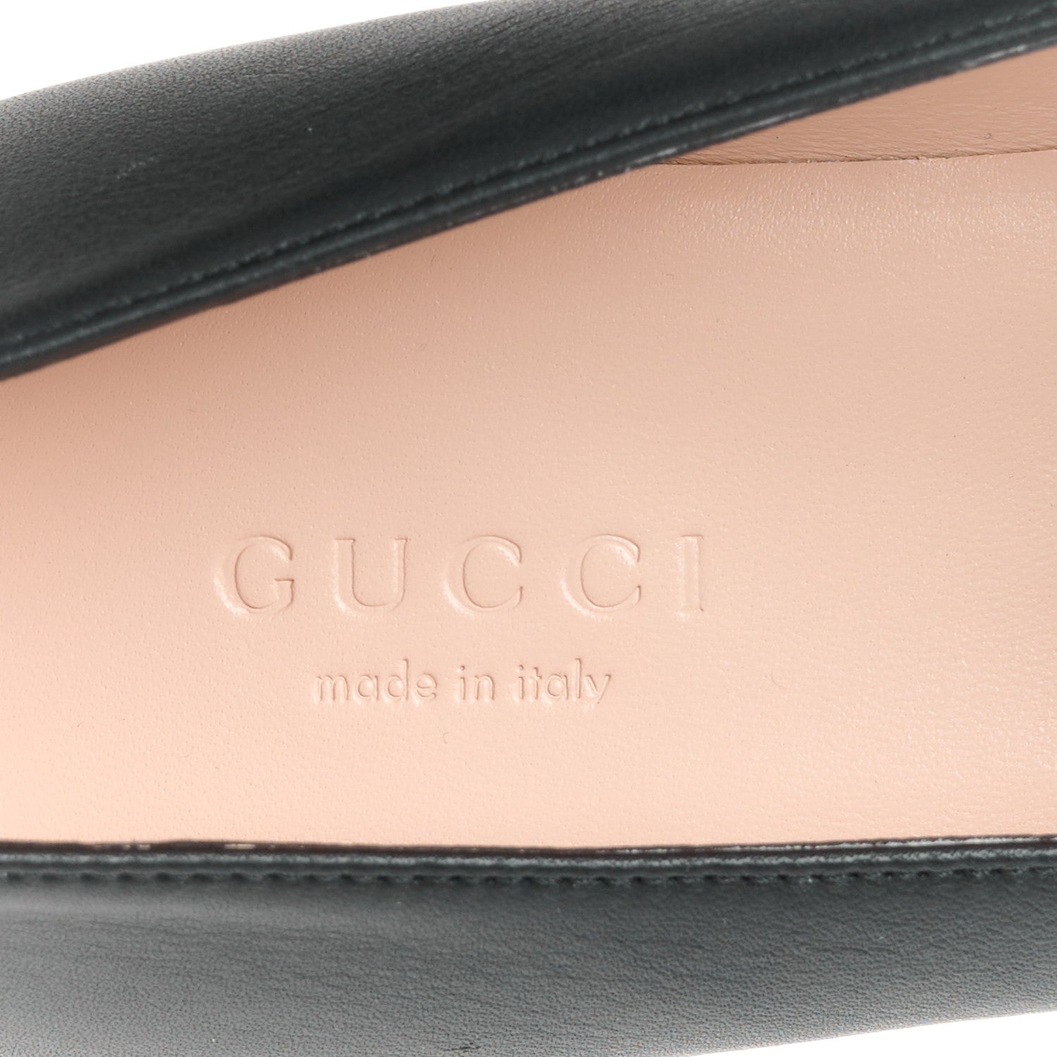 Gucci Calfskin Horsebit Loafers 37 Black 7 of 10