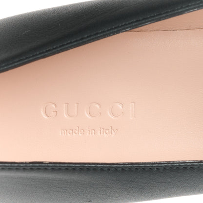 Gucci Calfskin Horsebit Loafers 37 Black 7 of 10