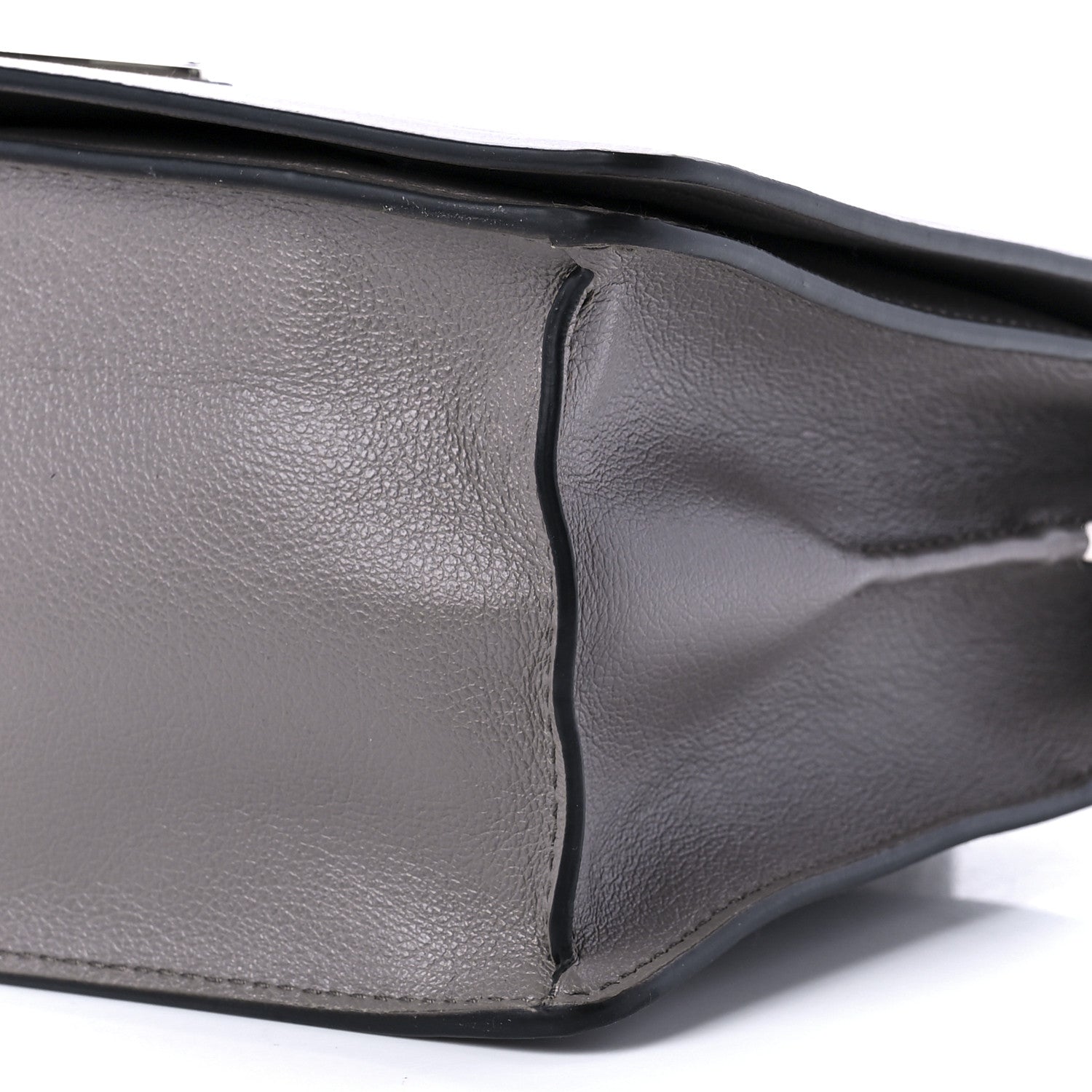 Prada Glace Calf Shoulder Bag Argilla 8 of 8